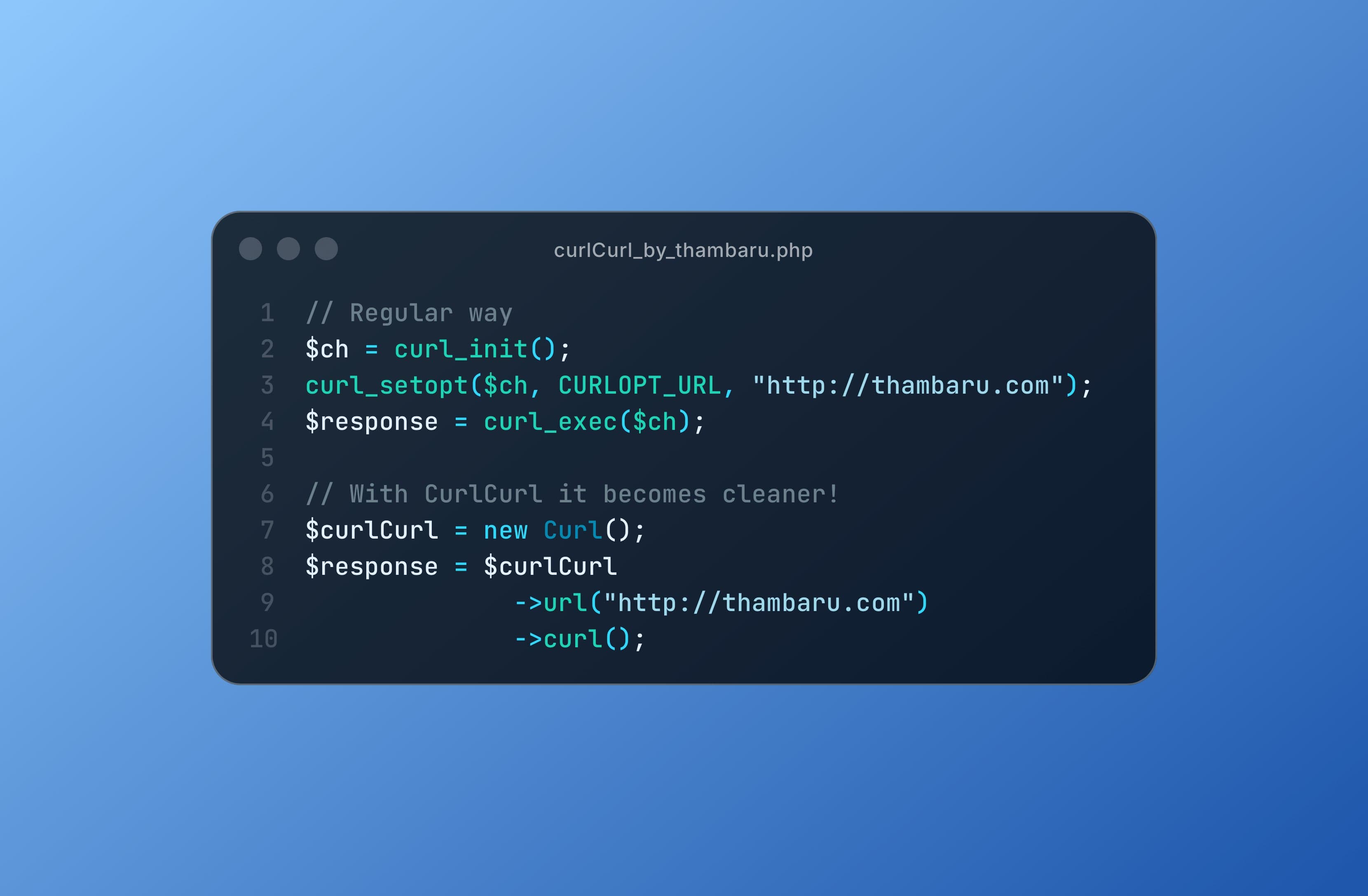 PHP Curl Wrapper