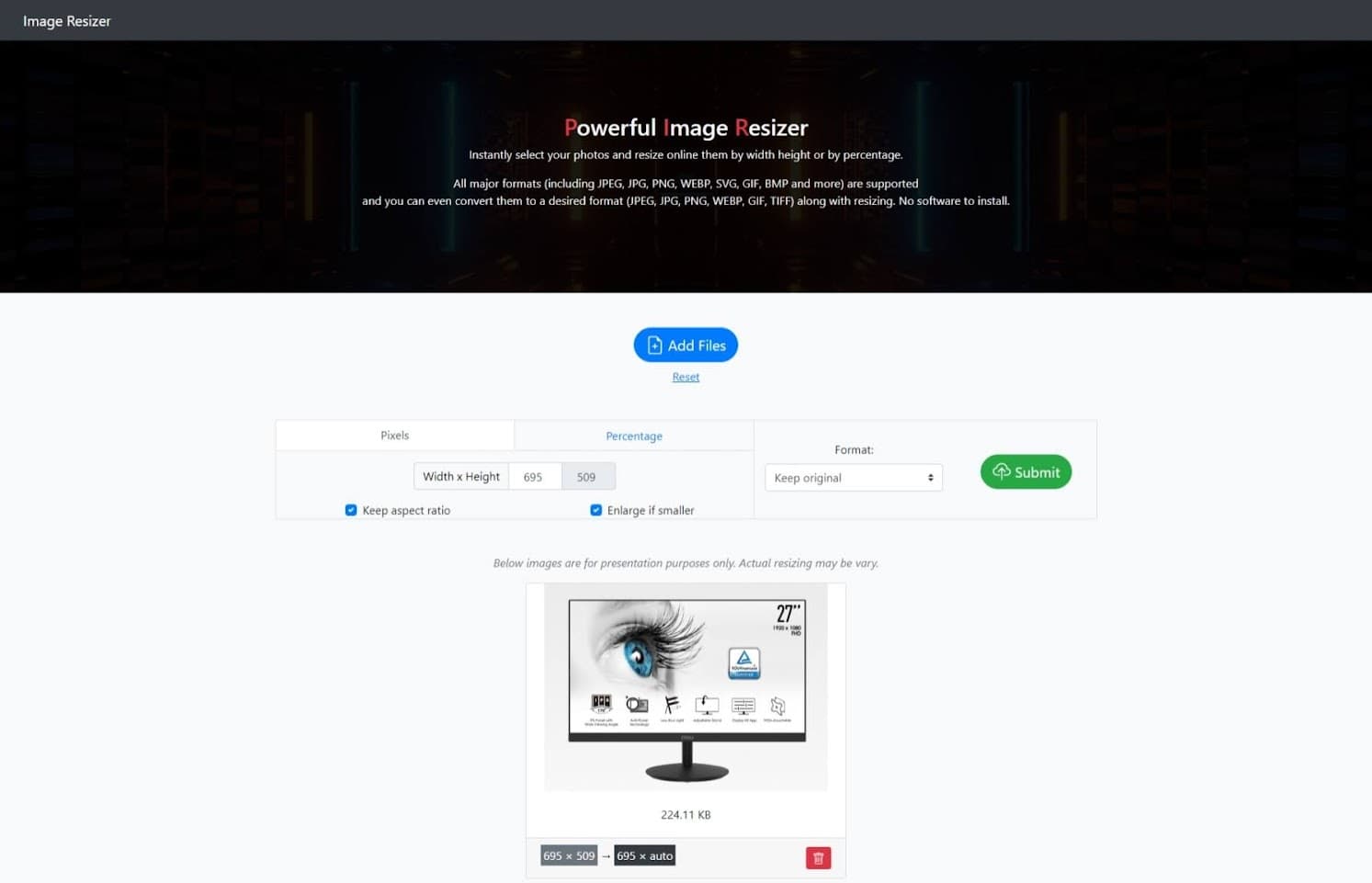 Image Resizer